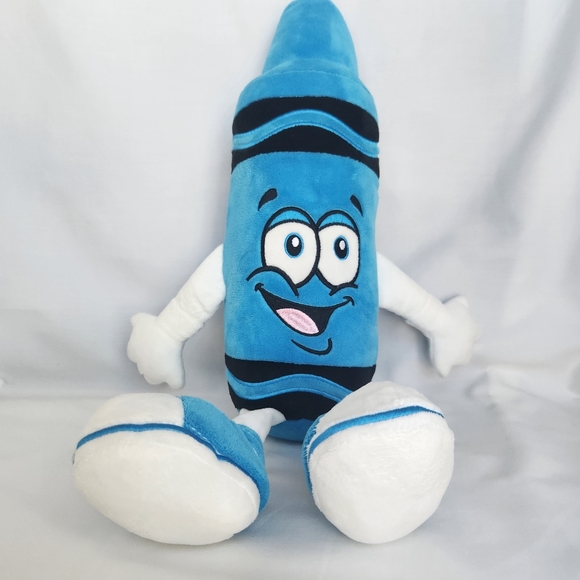 Crayola Toys Crayola Experience Blue Cerulean Plush 7 Crayon Character Collectable Toy Play